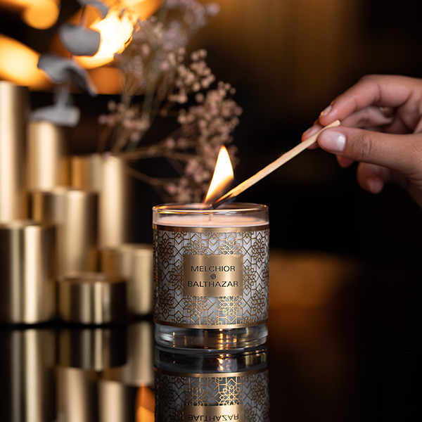 Melchior et Balthazar - Bougie Végétale Encens Charnel